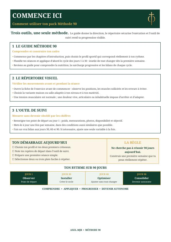Guide Commence ici